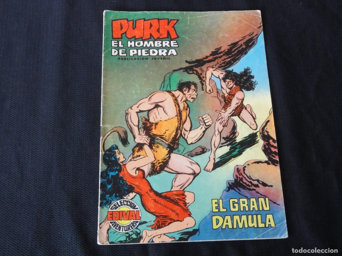 Tebeos: PURK EL HOMBRE DE PIEDRA. N&ordm; 10. EDITORIAL VALENCIANA. 1974-1976. C-46