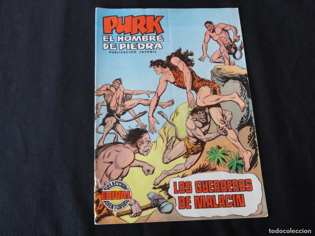 Tebeos: PURK EL HOMBRE DE PIEDRA. N&ordm; 11. EDITORIAL VALENCIANA. 1974-1976. C-46