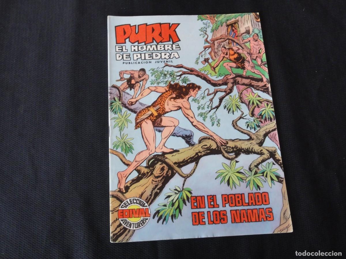 Tebeos: PURK EL HOMBRE DE PIEDRA. N&ordm; 12. EDITORIAL VALENCIANA. 1974-1976. C-46