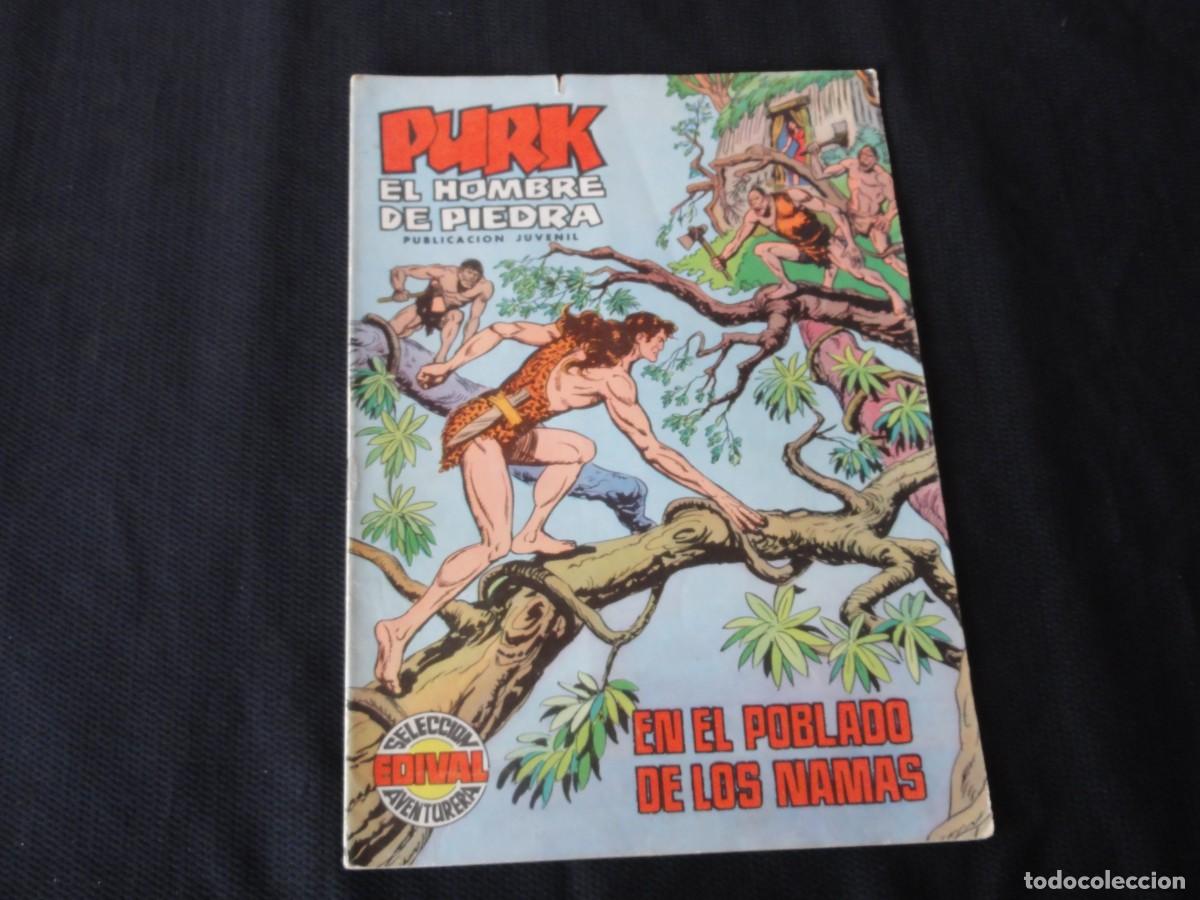 Tebeos: PURK EL HOMBRE DE PIEDRA. N&ordm; 12. EDITORIAL VALENCIANA. 1974-1976. C-46