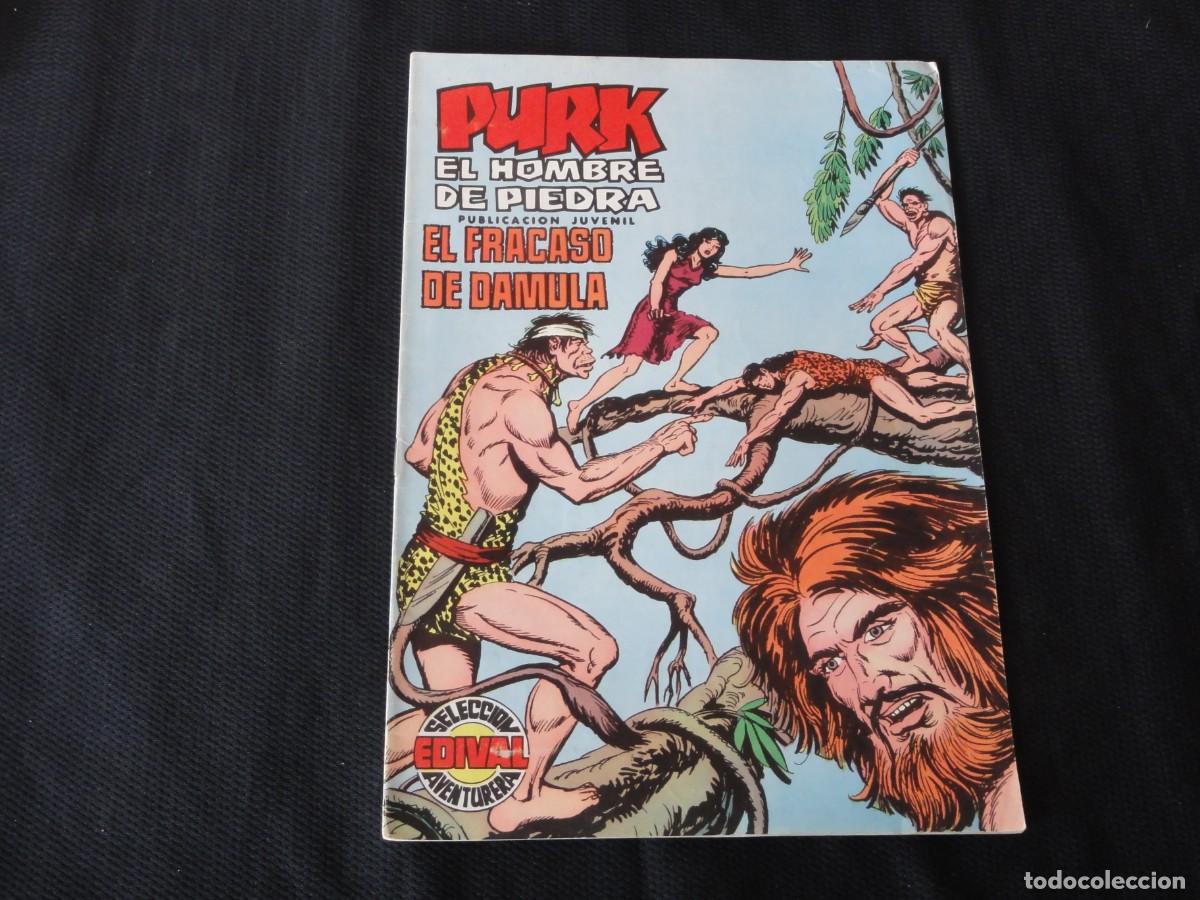 Tebeos: PURK EL HOMBRE DE PIEDRA. N&ordm; 13. EDITORIAL VALENCIANA. 1974-1976. C-46