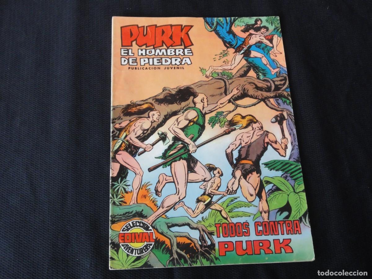 Tebeos: PURK EL HOMBRE DE PIEDRA. N&ordm; 15. EDITORIAL VALENCIANA. 1974-1976. C-46