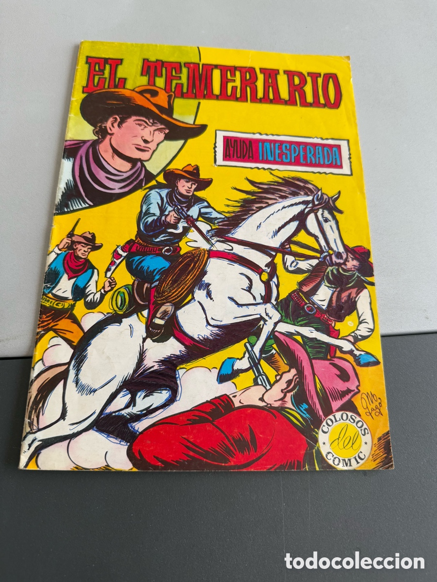 Tebeos: EL TEMERARIO. N 9. Colosos del c&oacute;mic