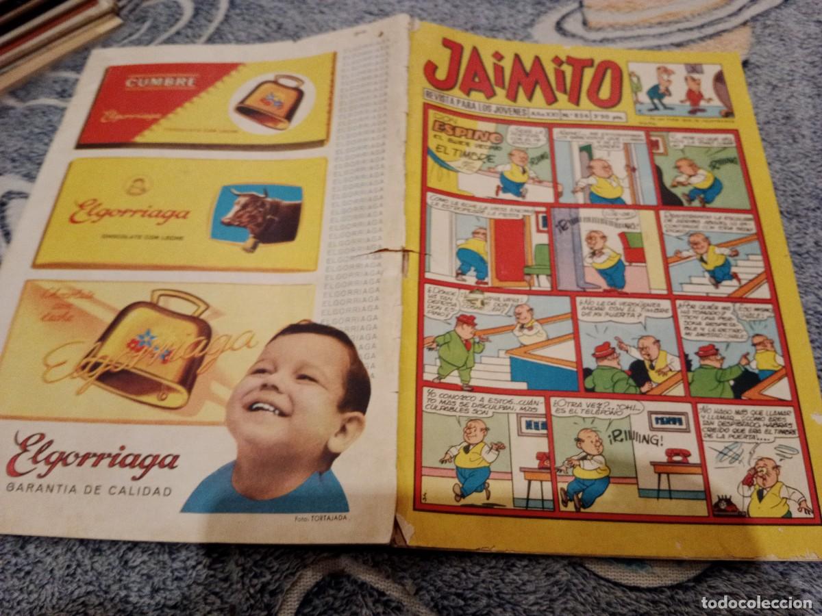 Tebeos: JAIMITO N&ordm;856 EDITORIAL VALENCIANA 1965