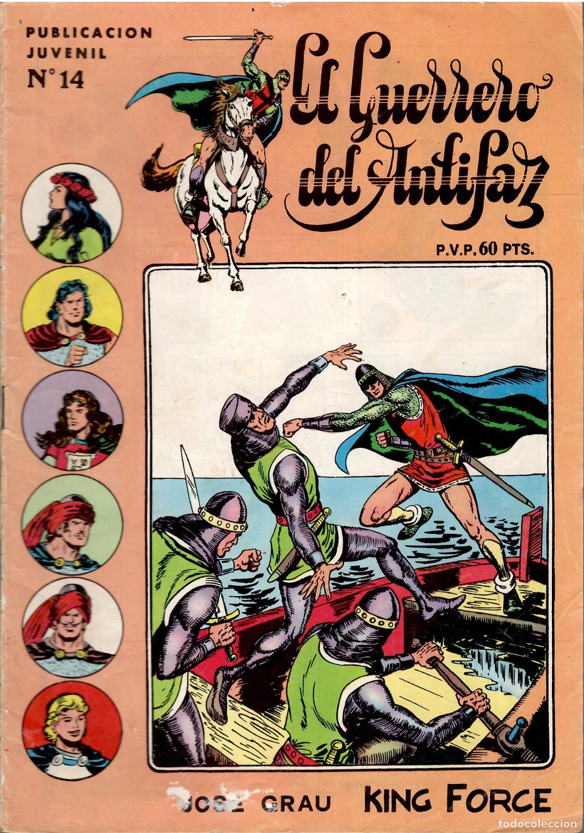 Tebeos: Comic El guerrero del antifaz. Serie inedita, n&ordm; 14 - Editorial Valenciana