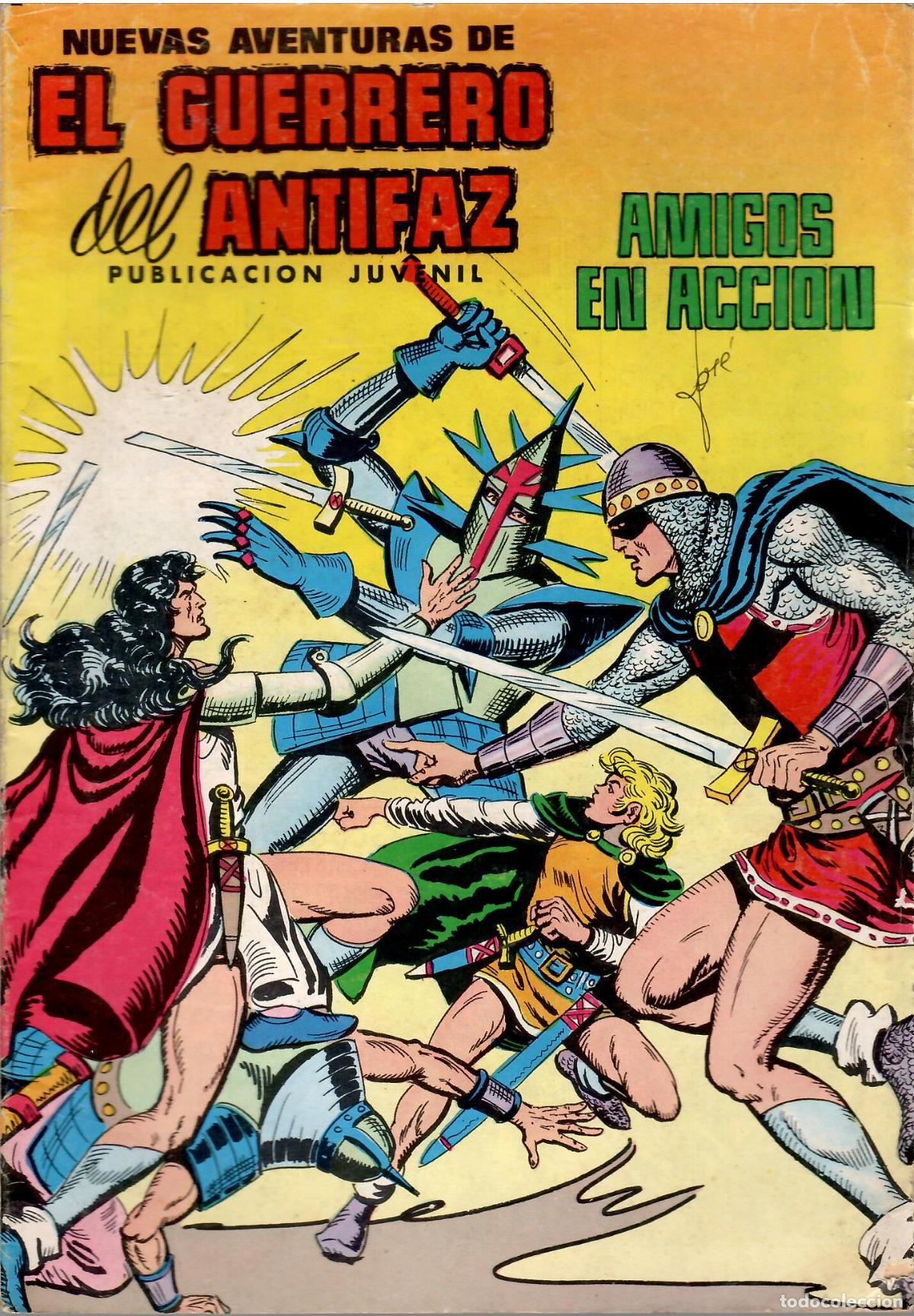 Tebeos: Comic Nuevas aventuras del Guerrero del Antifaz, n&ordm; 4 - Editorial Valenciana