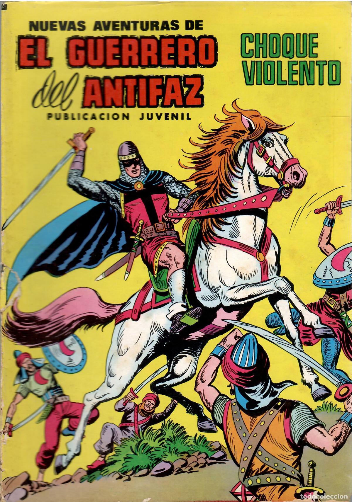 Tebeos: Comic Nuevas aventuras del Guerrero del Antifaz, n&ordm; 38 - Editorial Valenciana