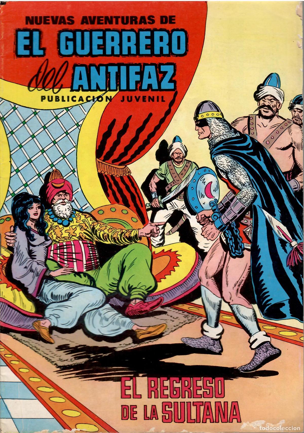 Tebeos: Comic Nuevas aventuras del Guerrero del Antifaz, n&ordm; 40 - Editorial Valenciana