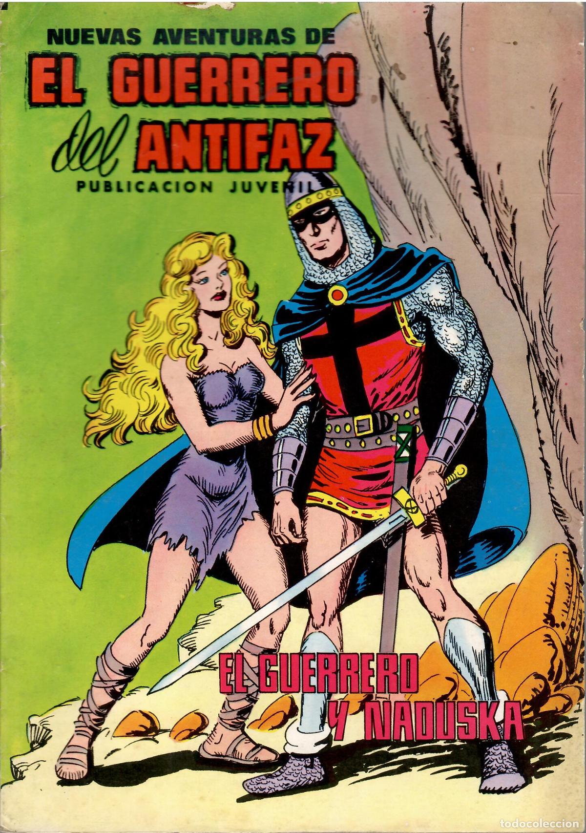 Tebeos: Comic Nuevas aventuras del Guerrero del Antifaz, n&ordm; 54 - Editorial Valenciana