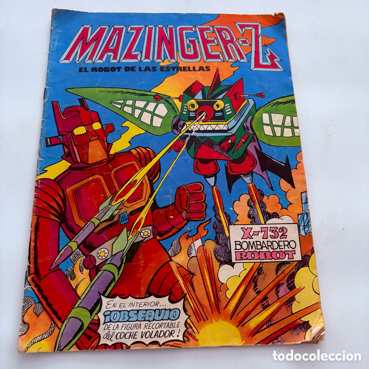 Tebeos: comic tebeo mazinger-z el robot de las estrellas numero n&ordm; 6 x 732 bombardero robot