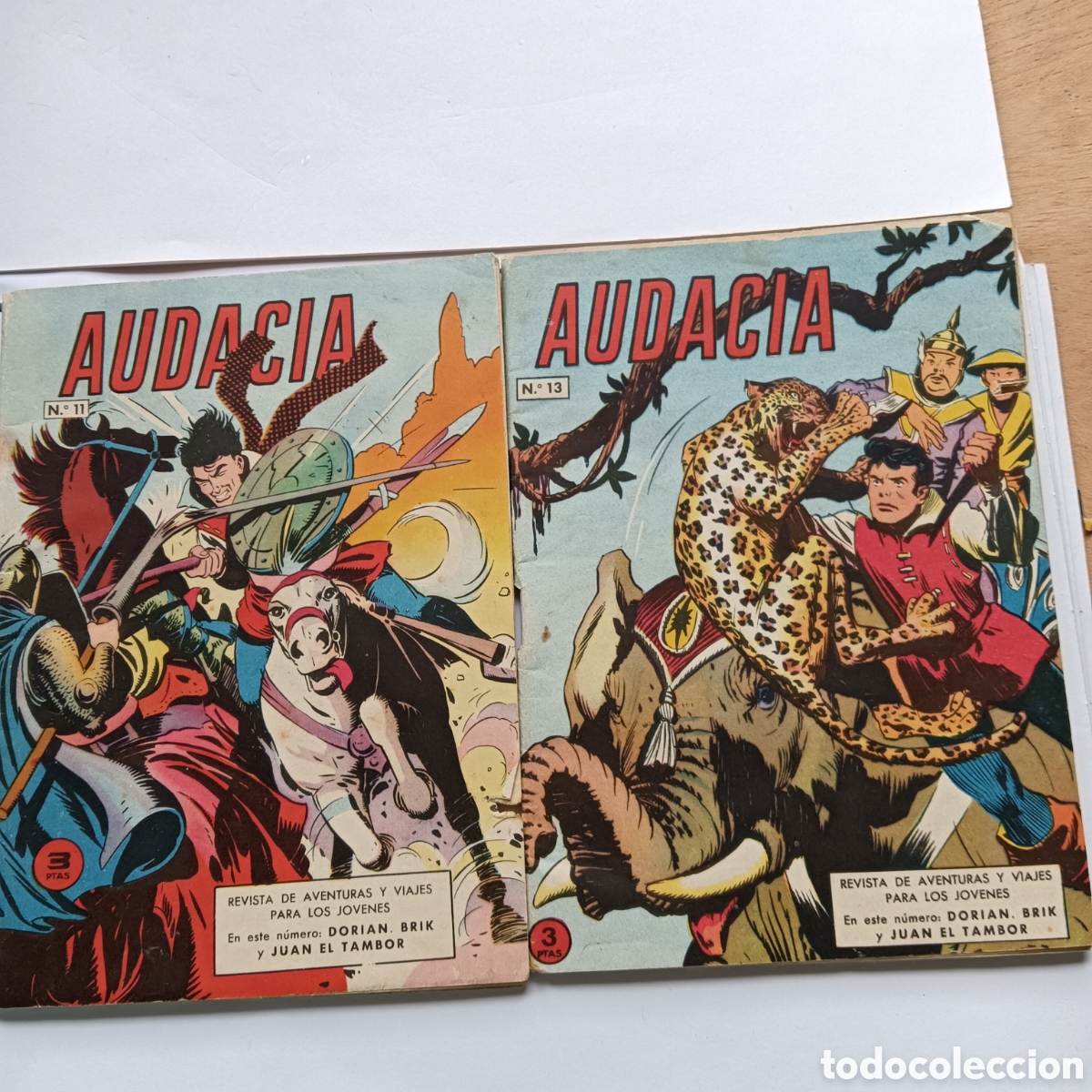Tebeos: AUDACIA N&Uacute;M 11-13 ORIGINAL EDI. VALENCIANA