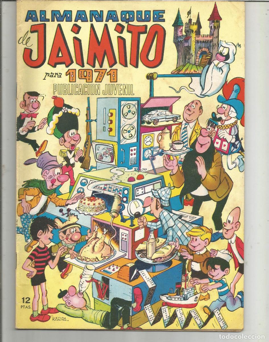 Tebeos: JAIMITO ALMANAQUE 1971 EDITORIAL VALENCIANA