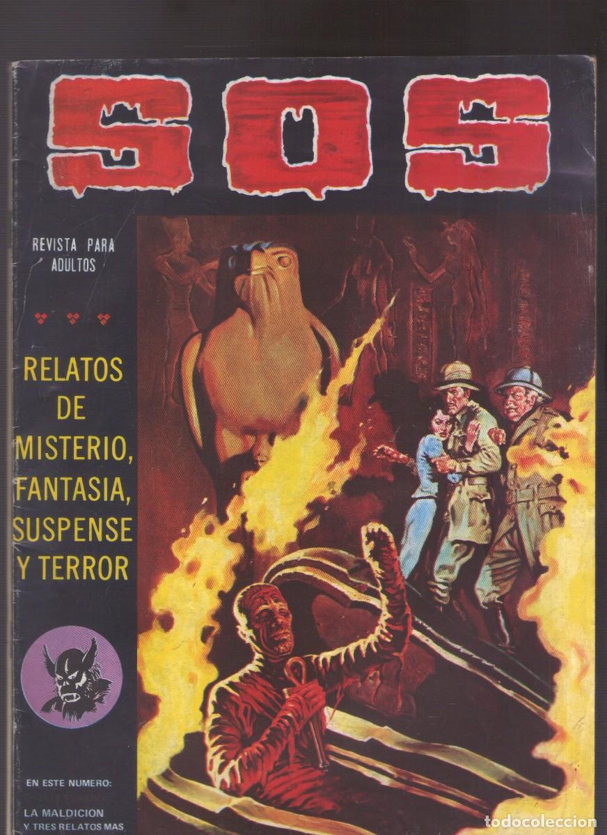Tebeos: Ac. S.O.S. Revista para adultos N&ordm;. 14 - II &Eacute;poca. Relatos de misterio, fantas&iacute;a, suspense y terror