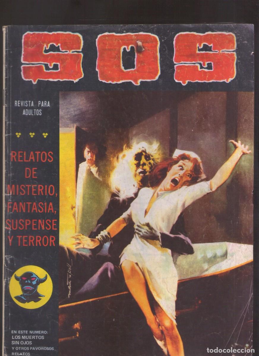Tebeos: Ac. S.O.S. Revista para adultos N&ordm;. 5 - II &Eacute;poca. Relatos de misterio, fantas&iacute;a, suspense y terror