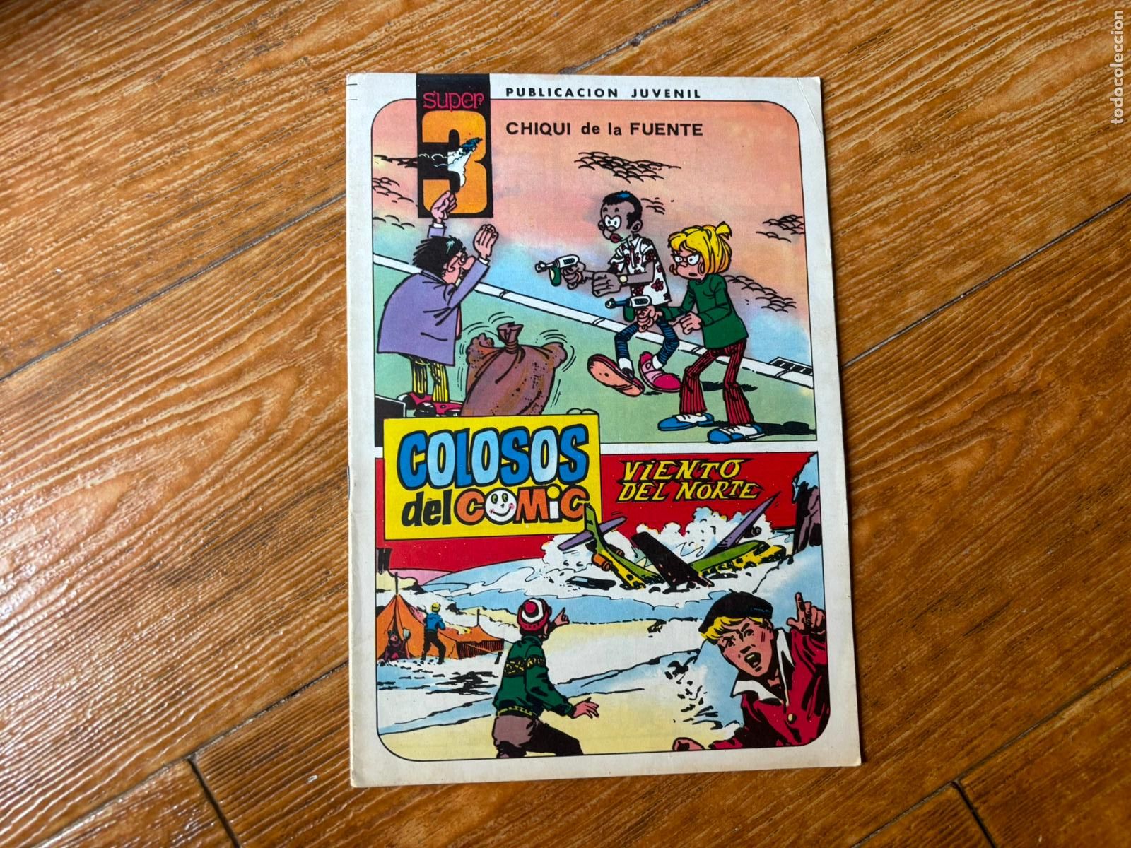Tebeos: COLOSOS DEL COMIC. SUPER 3 N&ordm; 10 (Chiqui De La Fuente / Ambr&oacute;s ) EDITORIAL VALENCIANA 1984
