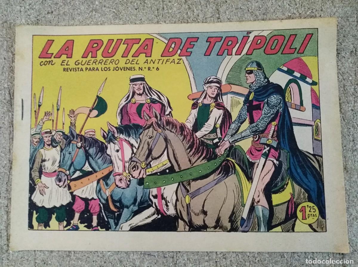 Tebeos: El Guerrero del Antifaz 310.La Ruta de Tripoli.Editorial Valenciana