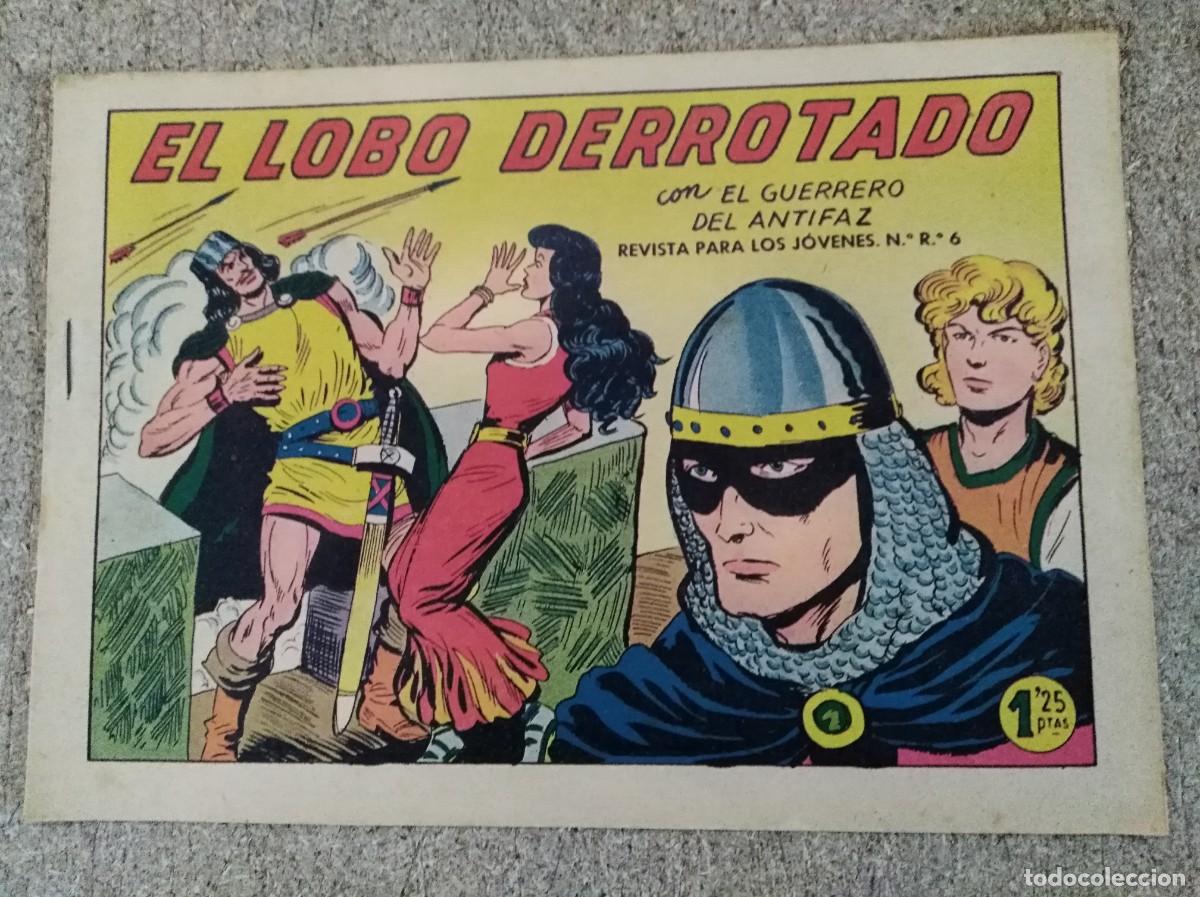 Tebeos: El Guerrero del Antifaz 309.El Lobo derrotado.Editorial Valenciana