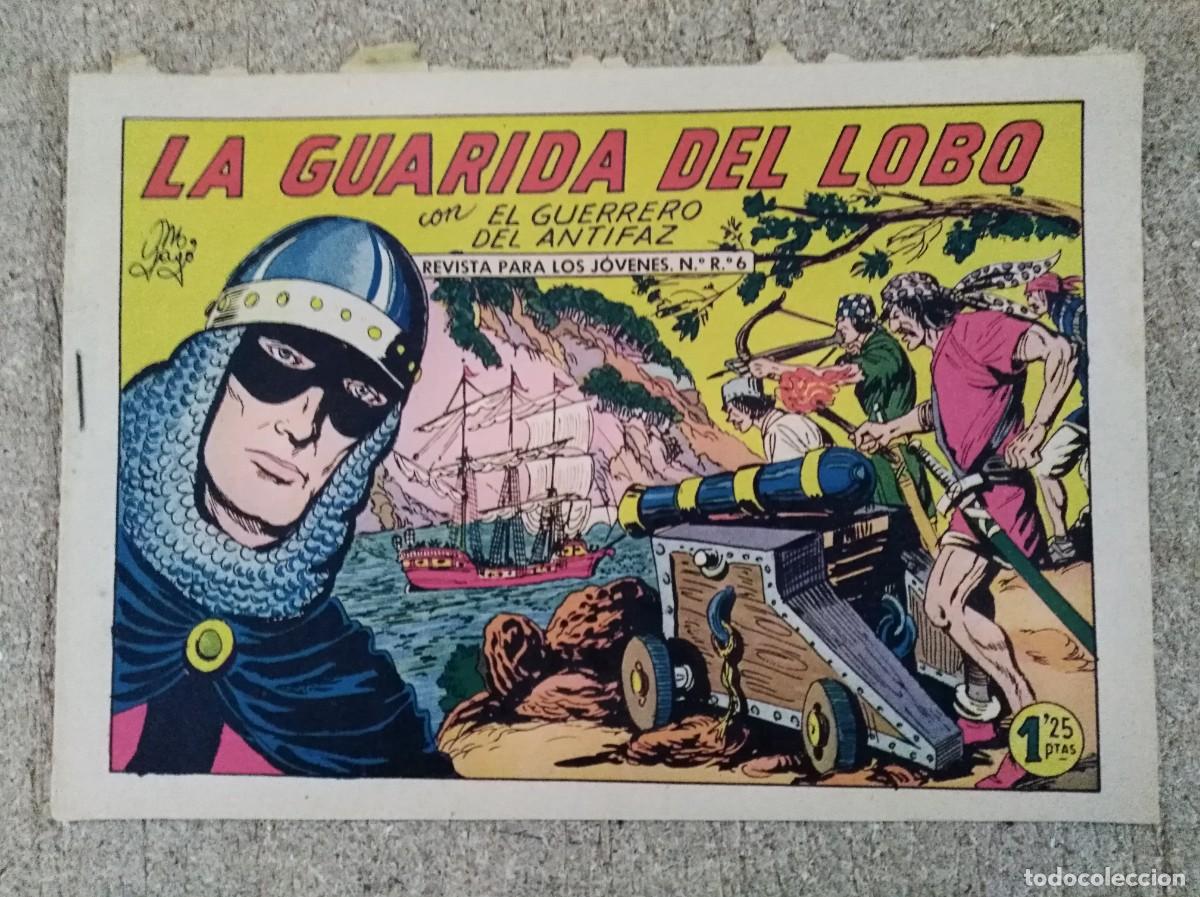 Tebeos: El Guerrero del Antifaz 307.La guarida del Lobo.Editorial Valenciana