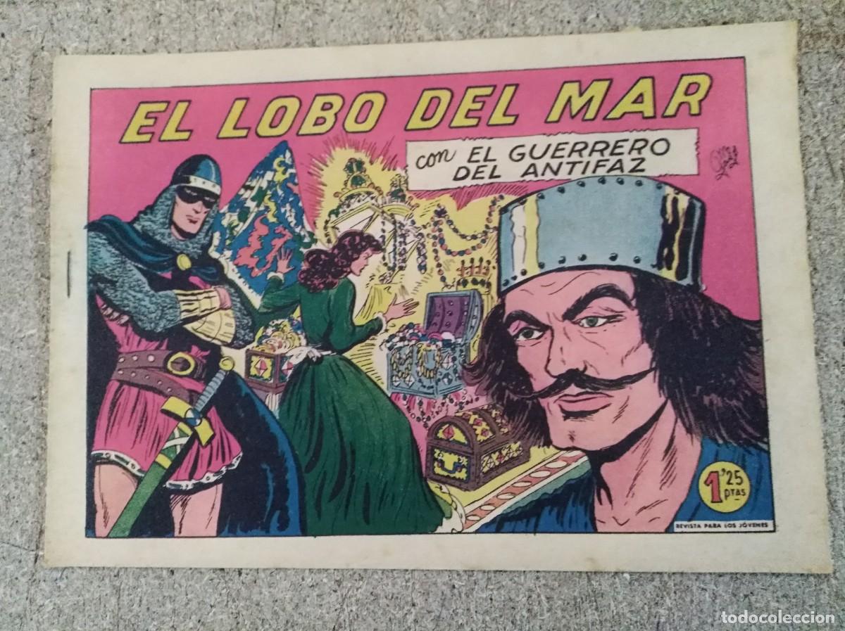Tebeos: El Guerrero del Antifaz 304.El Lobo del mar.Editorial Valenciana