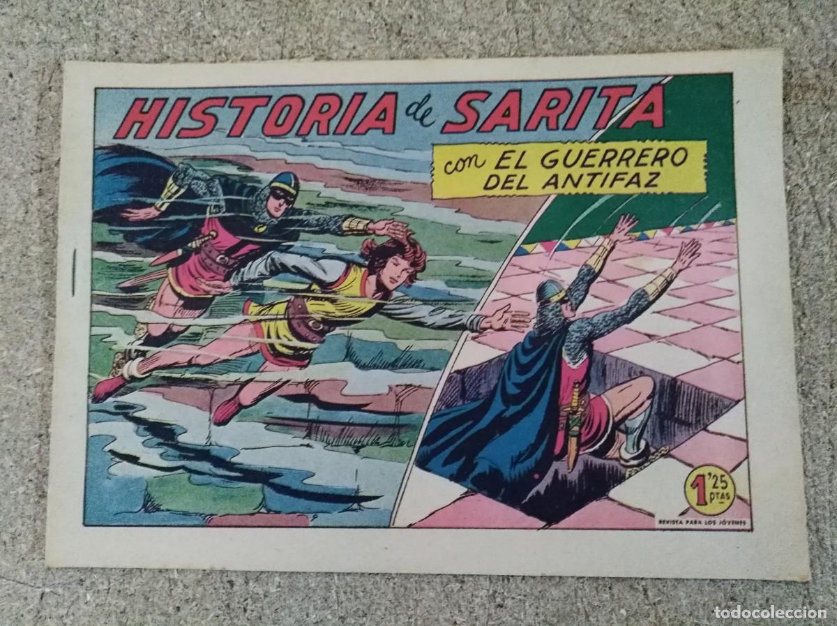 Tebeos: El Guerrero del Antifaz 303.Historia de Sarita.Editorial Valenciana