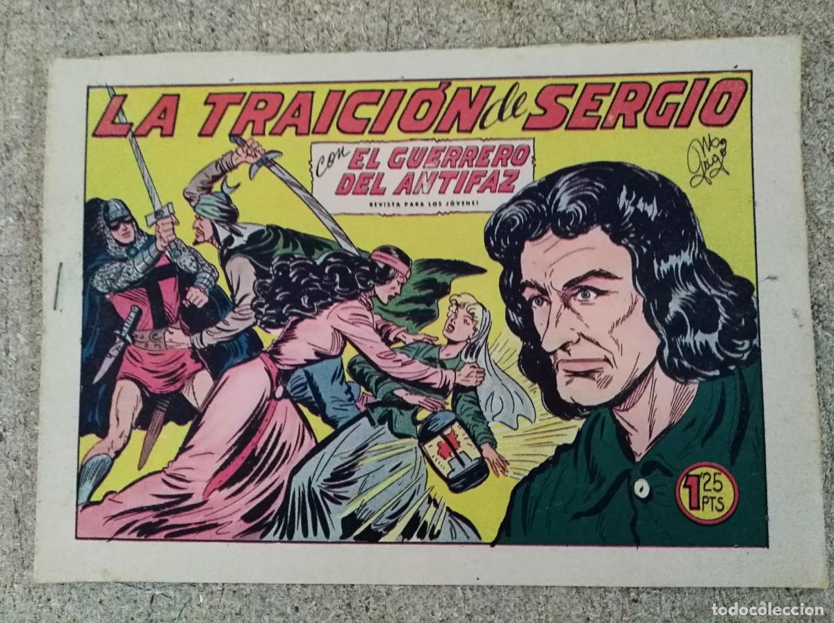 Tebeos: El Guerrero del Antifaz 295.La Traicion de Sergio.Editorial Valenciana