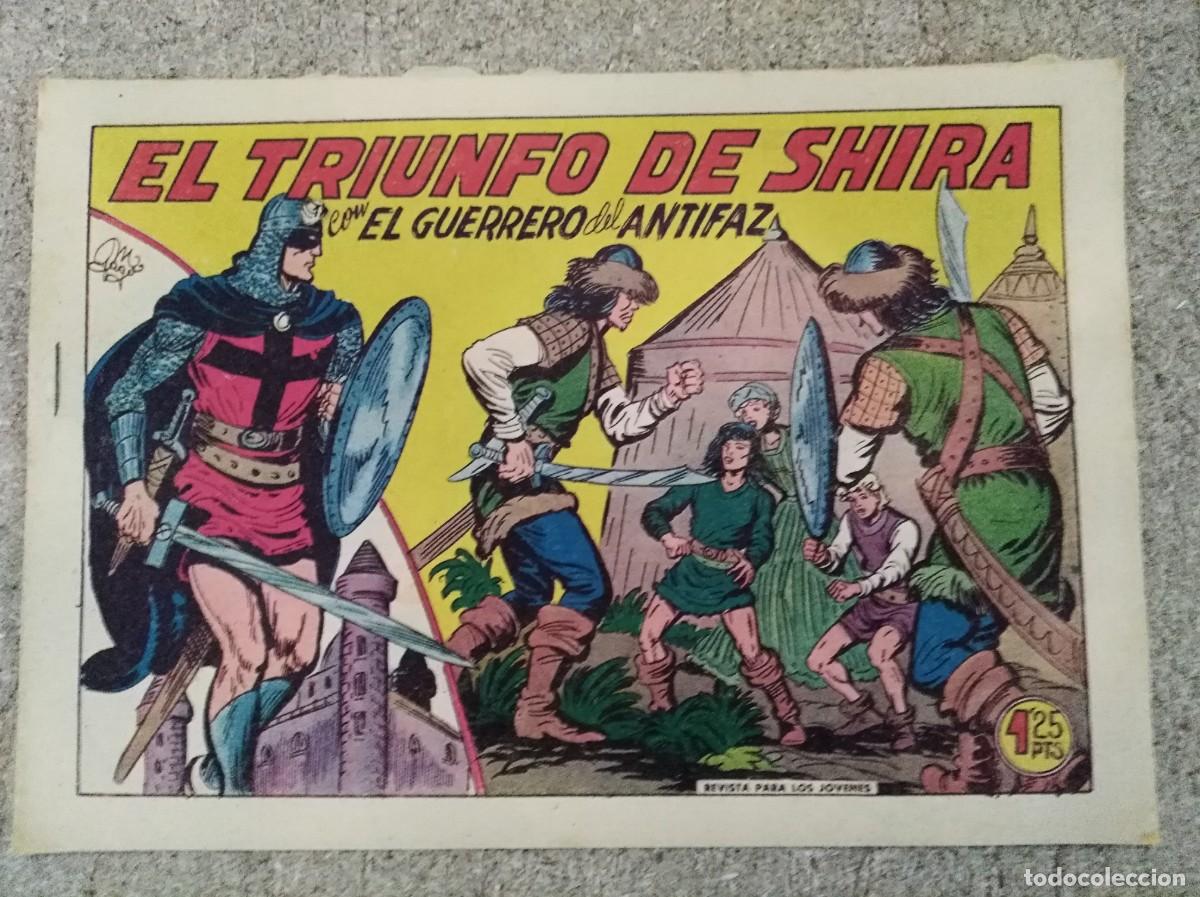 Tebeos: El Guerrero del Antifaz 293.El triunfo de Shira.Editorial Valenciana