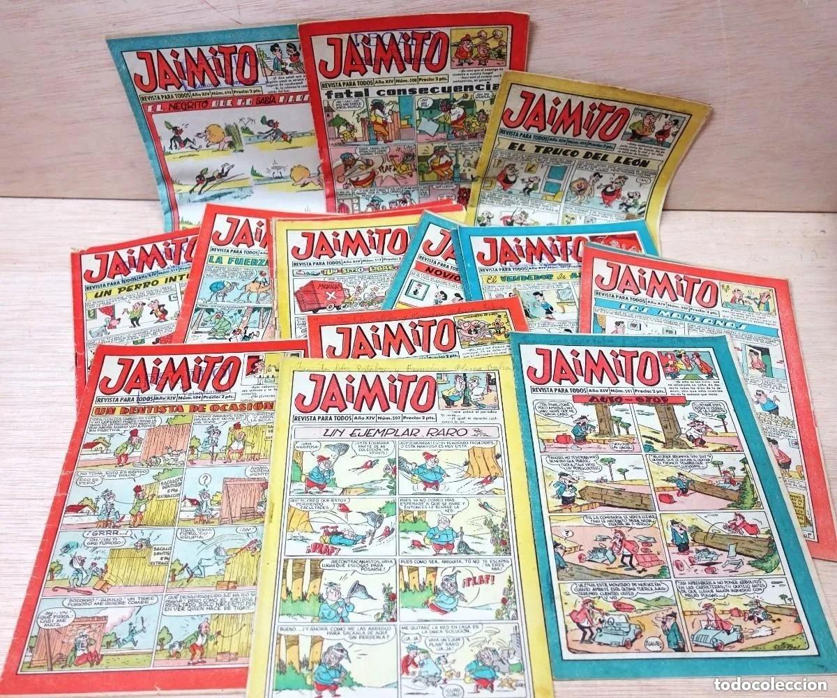 Tebeos: Reservado para n*****s de Sevilla -JAIMITO.REVISTA PARA TODOS. LOTE DE 21 + LOTE DE 22