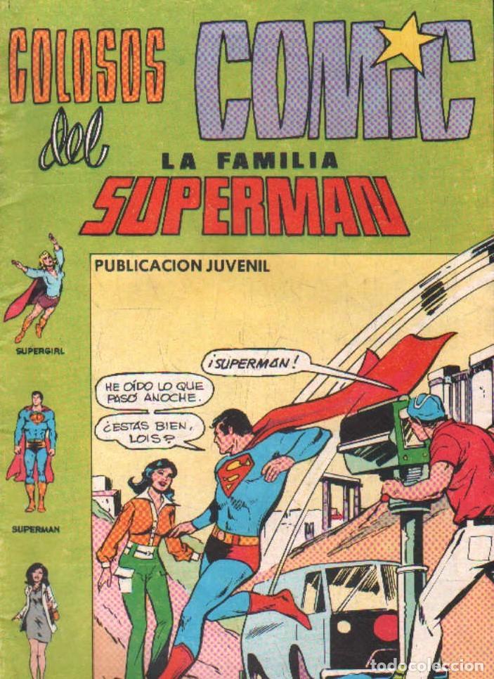 Tebeos: COLOSOS DEL COMIC, PUBLICACION JUVENIL: LA FAMILIA DE SUPERMAN NUM. 8. A-COMIC-9245