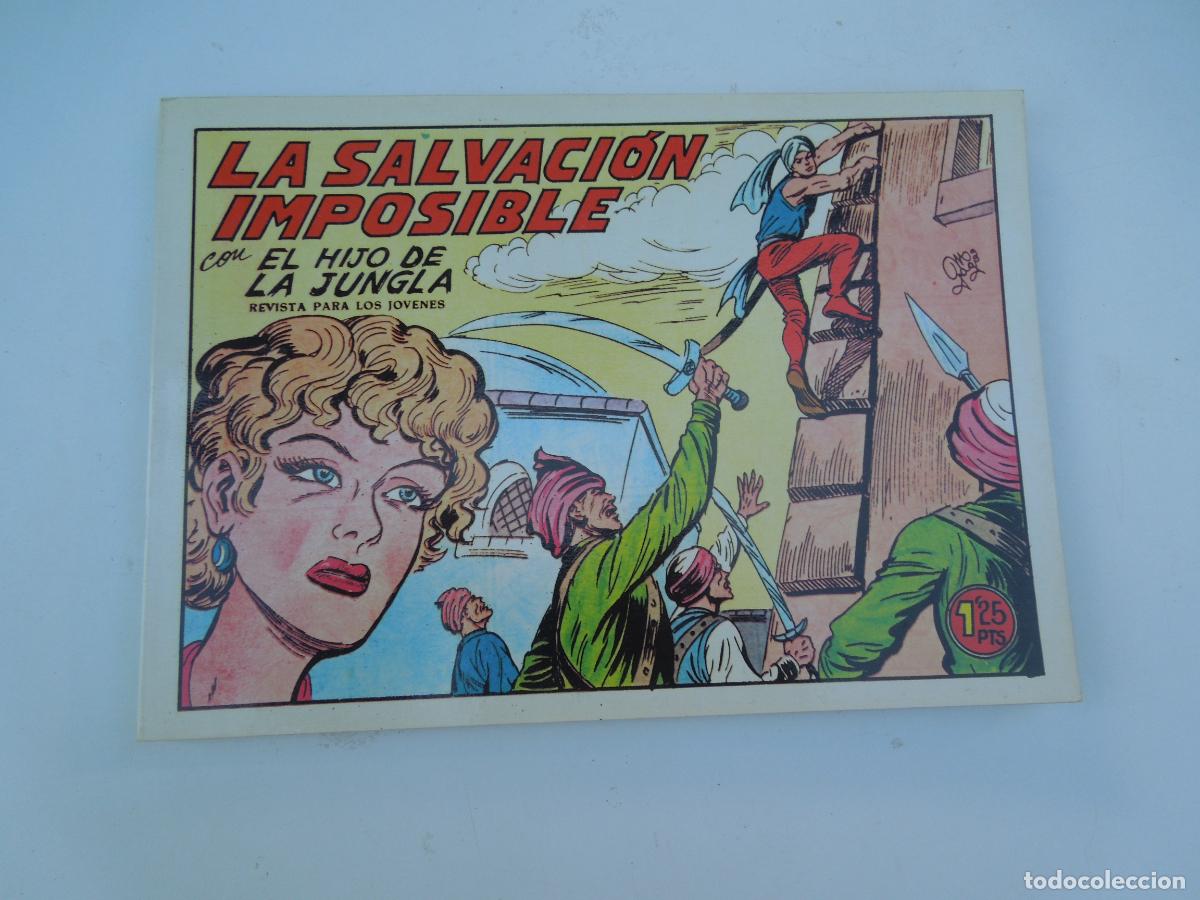Tebeos: EL HIJO DE LA JUNGLA - LA SALVACI&Oacute;N IMPOSIBLE - N&ordm; 16 - EDICIONES JLA 1986. FACSIMIL.
