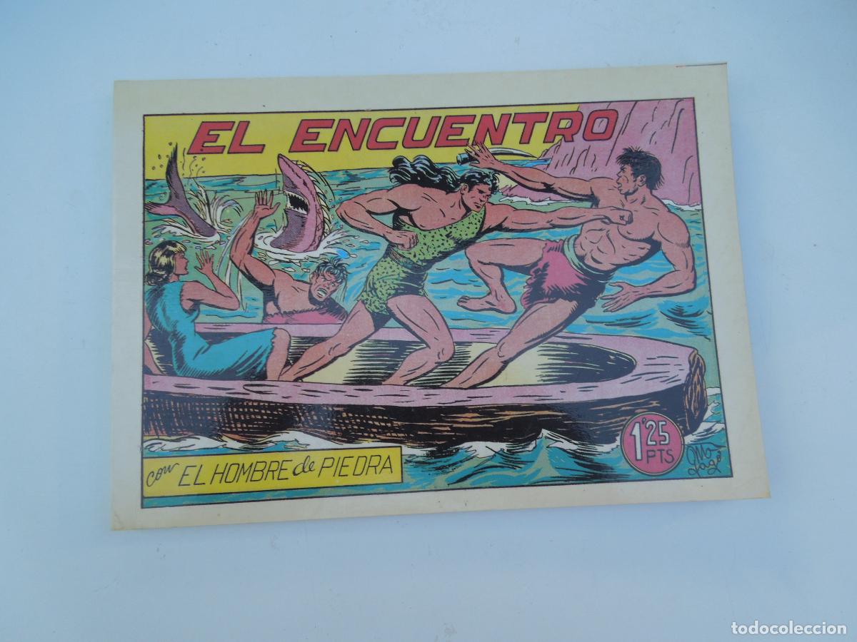 Tebeos: EL HOMBRE DE PIEDRA - EL ENCUENTRO - N&ordm; 5 - EDICIONES JLA 1988 - FACSIMIL .