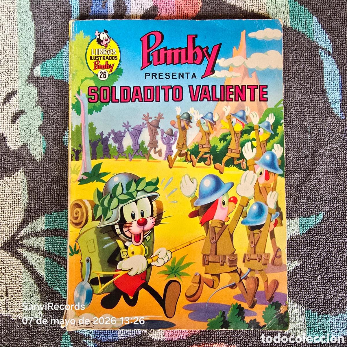 Tebeos: LIBROS ILUSTRADOS PUMBY 26: PUMBY PRESENTA SOLDADITO VALIENTE (VALENCIANA)