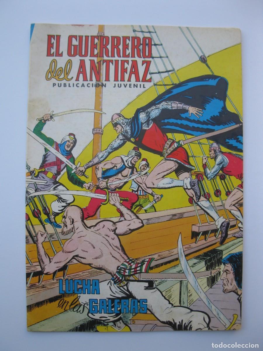 Tebeos: EL GUERRERO DEL ANTIFAZ - N&ordm; 305 - LUCHA EN LAS GALERAS - EDIVAL - A&Ntilde;O 1978.