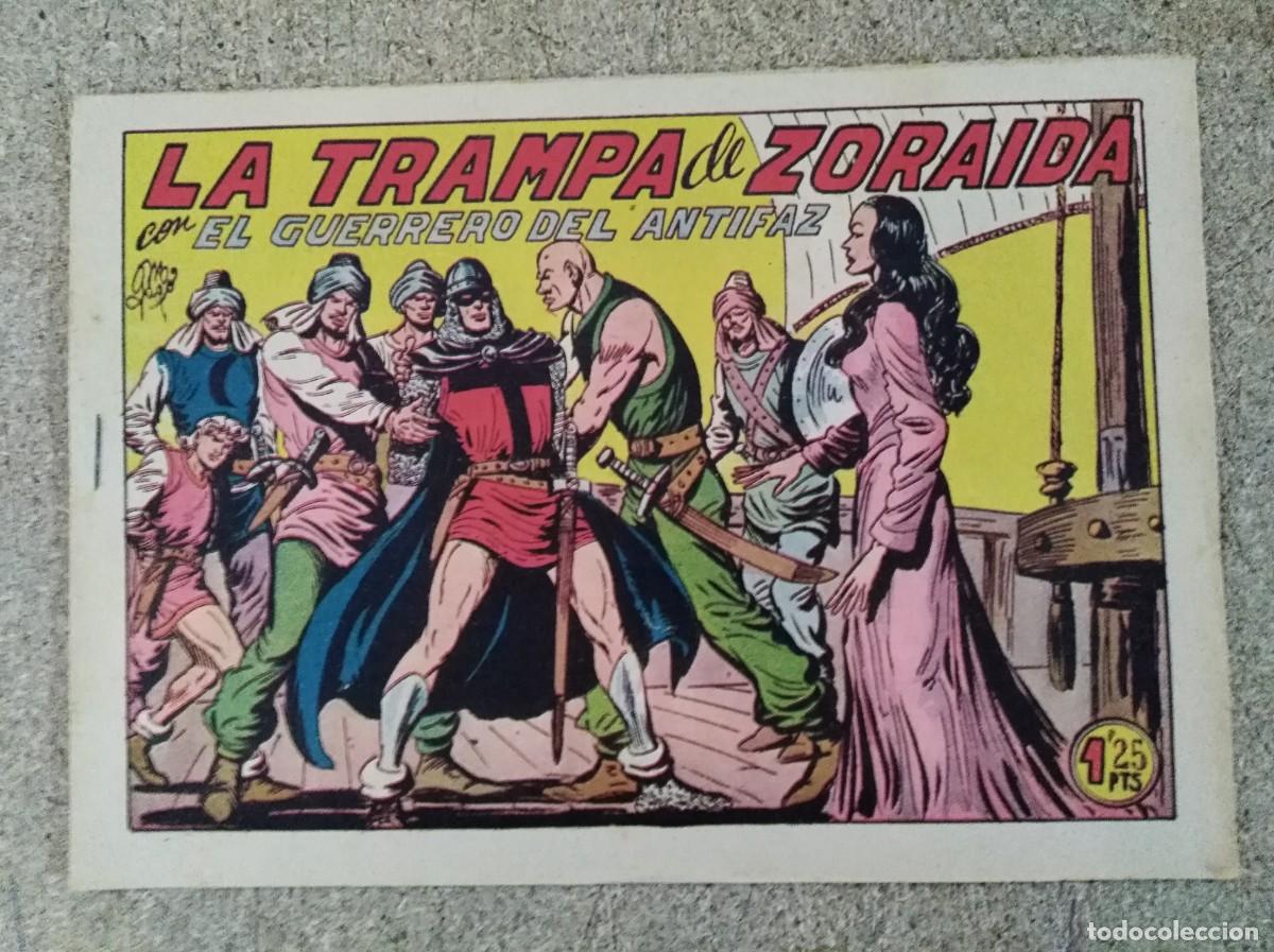 Tebeos: El Guerrero del Antifaz 280.La trampa de Zoraida.Editorial Valenciana