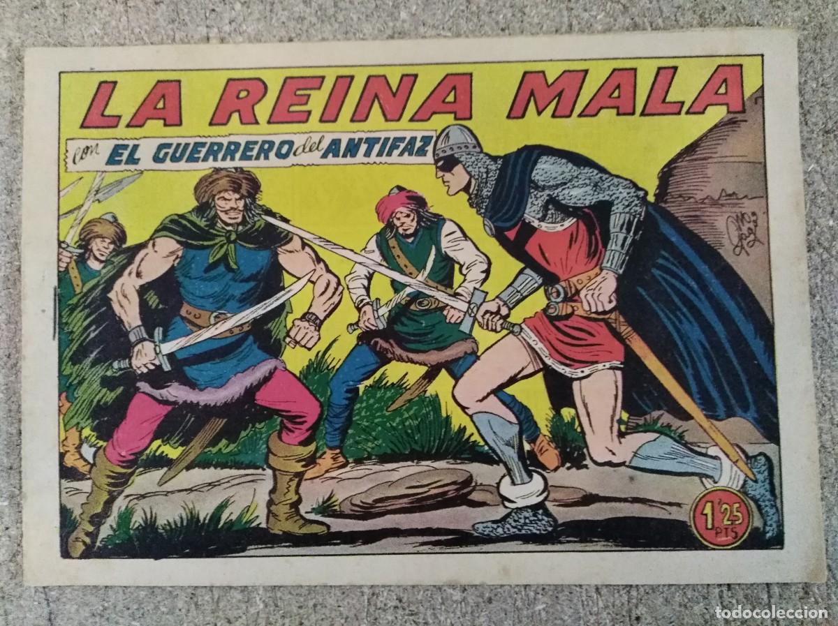 Tebeos: El Guerrero del Antifaz 276.La Reina Mala.Editorial Valenciana