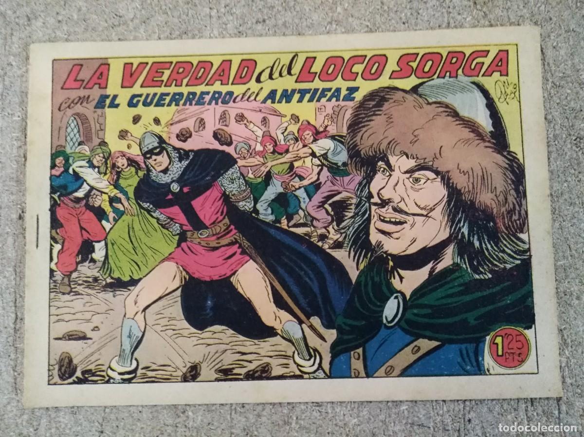 Tebeos: El Guerrero del Antifaz 270.La verdad del loco Sorga.Editorial Valenciana