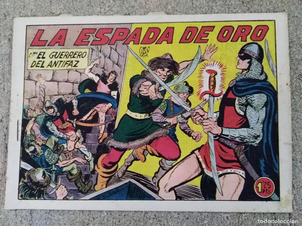 Tebeos: El Guerrero del Antifaz 266.La espada de Oro.Editorial Valenciana