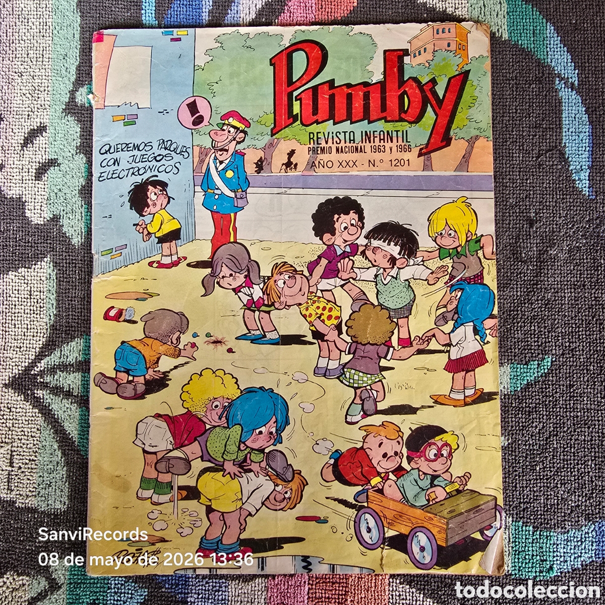 BDs: PUMBY, REVISTA INFANTIL 1201 (A&Ntilde;O XXX) (VALENCIANA)