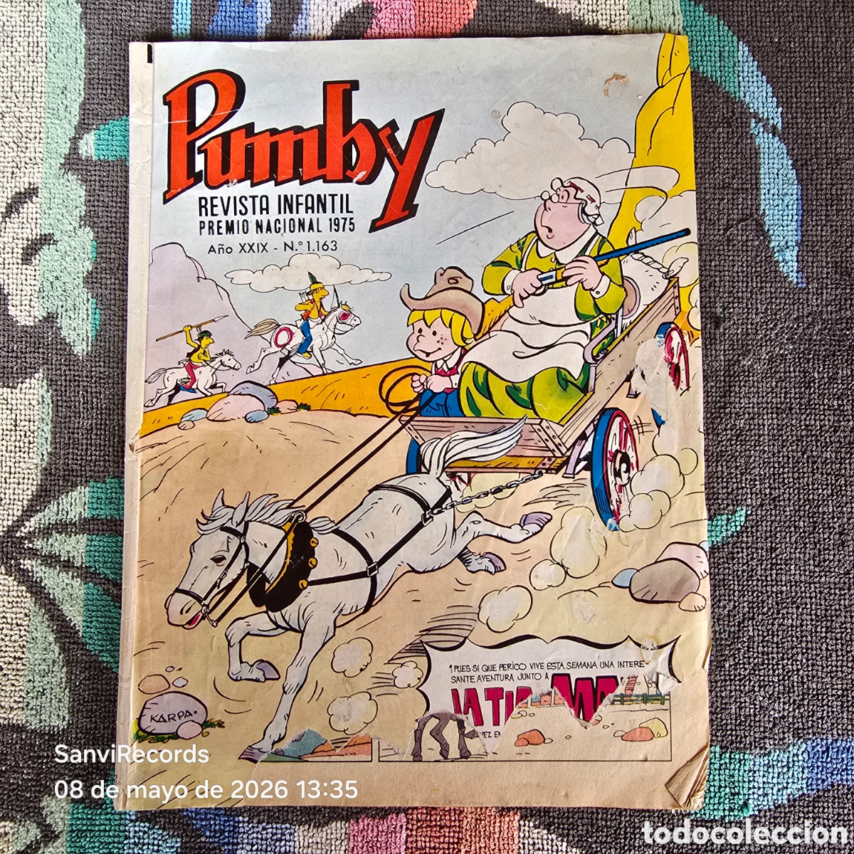 Tebeos: PUMBY, REVISTA INFANTIL 1163 (A&Ntilde;O XXIX) (VALENCIANA)