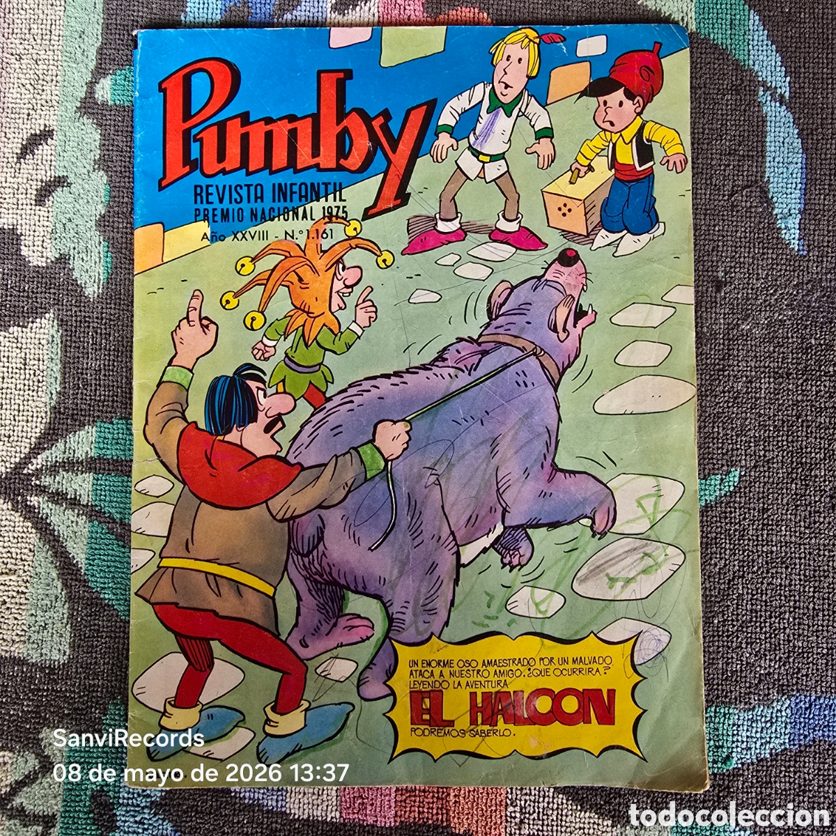 Tebeos: PUMBY, REVISTA INFANTIL 1161 (A&Ntilde;O XXVIII) (VALENCIANA)