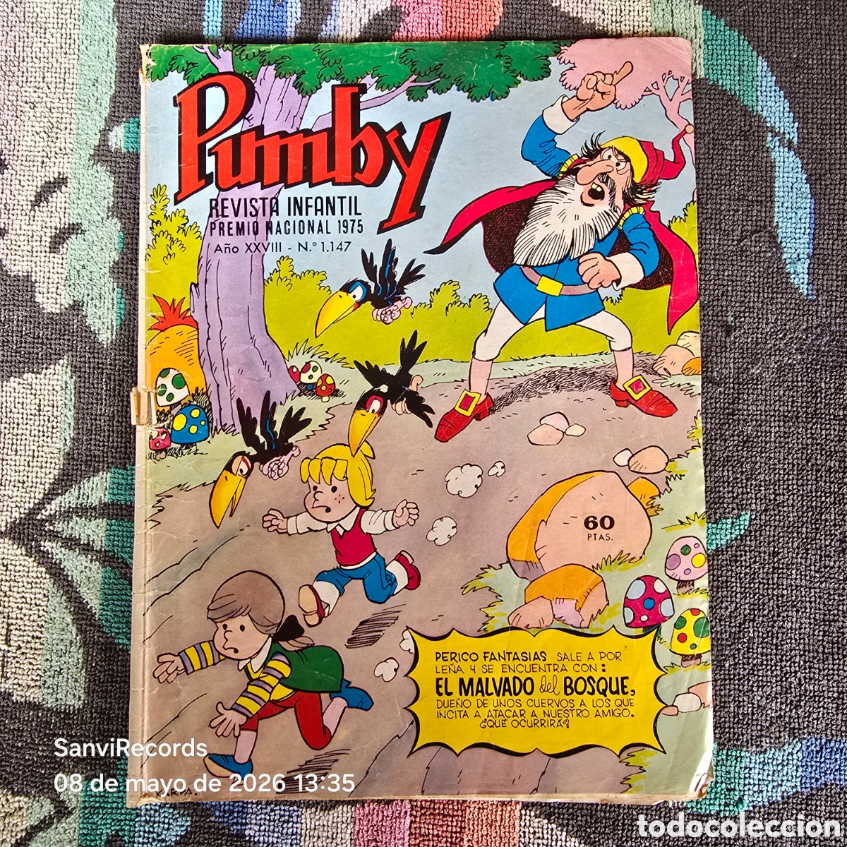 Tebeos: PUMBY, REVISTA INFANTIL 1147 (A&Ntilde;O XXVII) (VALENCIANA)