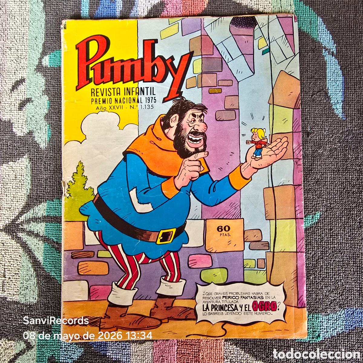 Tebeos: PUMBY, REVISTA INFANTIL 1135 (A&Ntilde;O XXVII) (VALENCIANA)