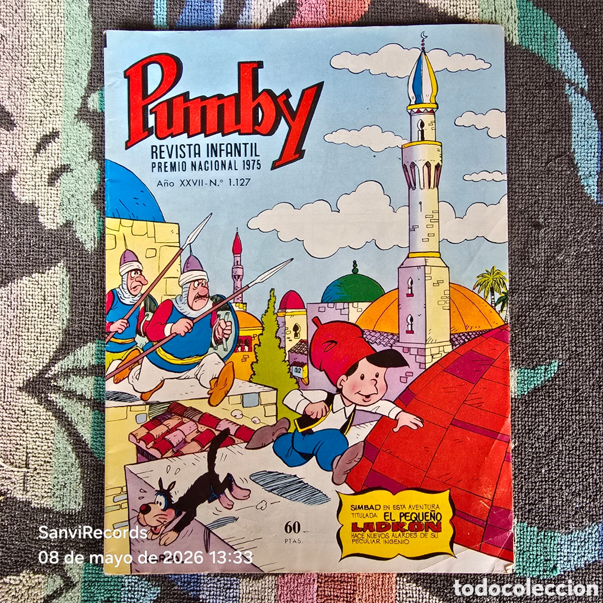 Tebeos: PUMBY, REVISTA INFANTIL 1127 (A&Ntilde;O XXVII) (VALENCIANA)