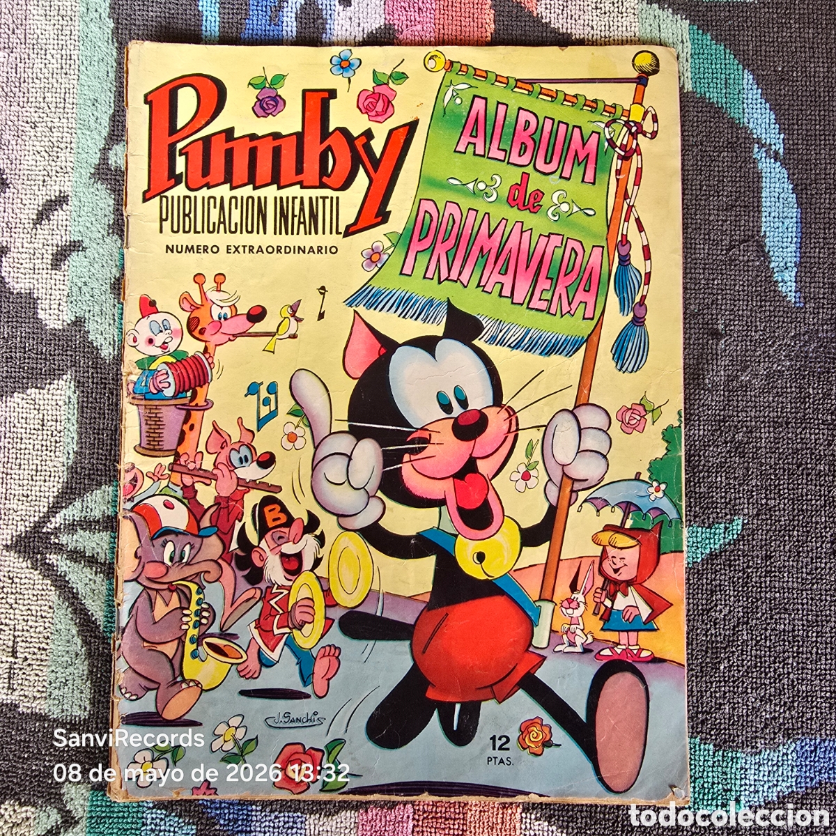 Tebeos: PUMBY, PUBLICACI&Oacute;N INFANTIL: &Aacute;LBUM DE PRIMAVERA 1969 (VALENCIANA)