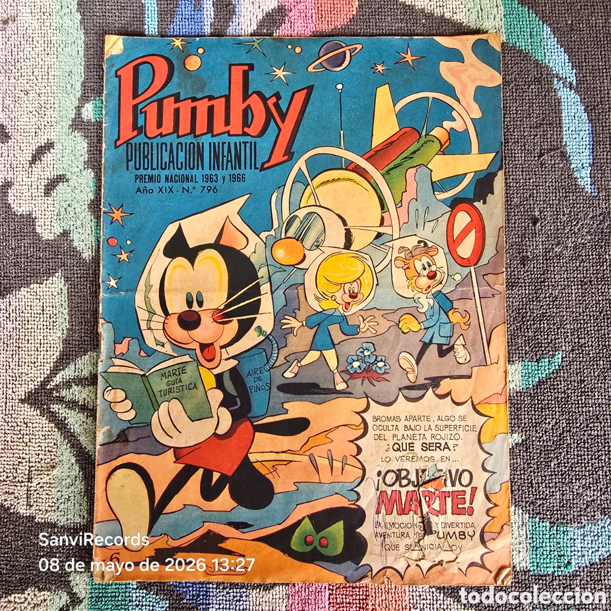 Tebeos: PUMBY, REVISTA INFANTIL 796 (A&Ntilde;O XIX) (VALENCIANA)