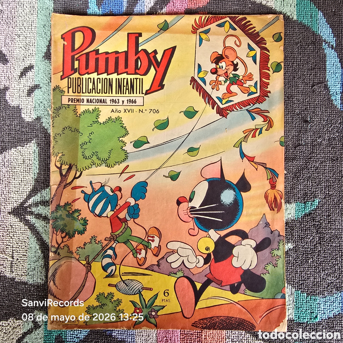 Tebeos: PUMBY, REVISTA INFANTIL 706 (A&Ntilde;O XVII) (VALENCIANA)