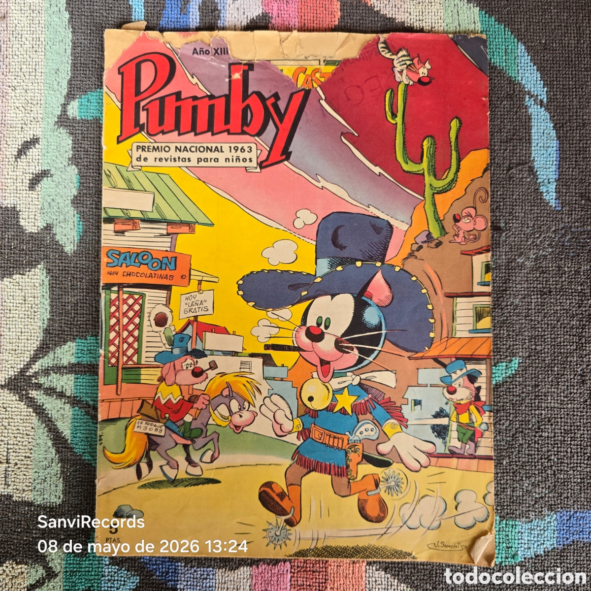 Tebeos: PUMBY, REVISTA INFANTIL 500 (A&Ntilde;O XIII) (VALENCIANA)