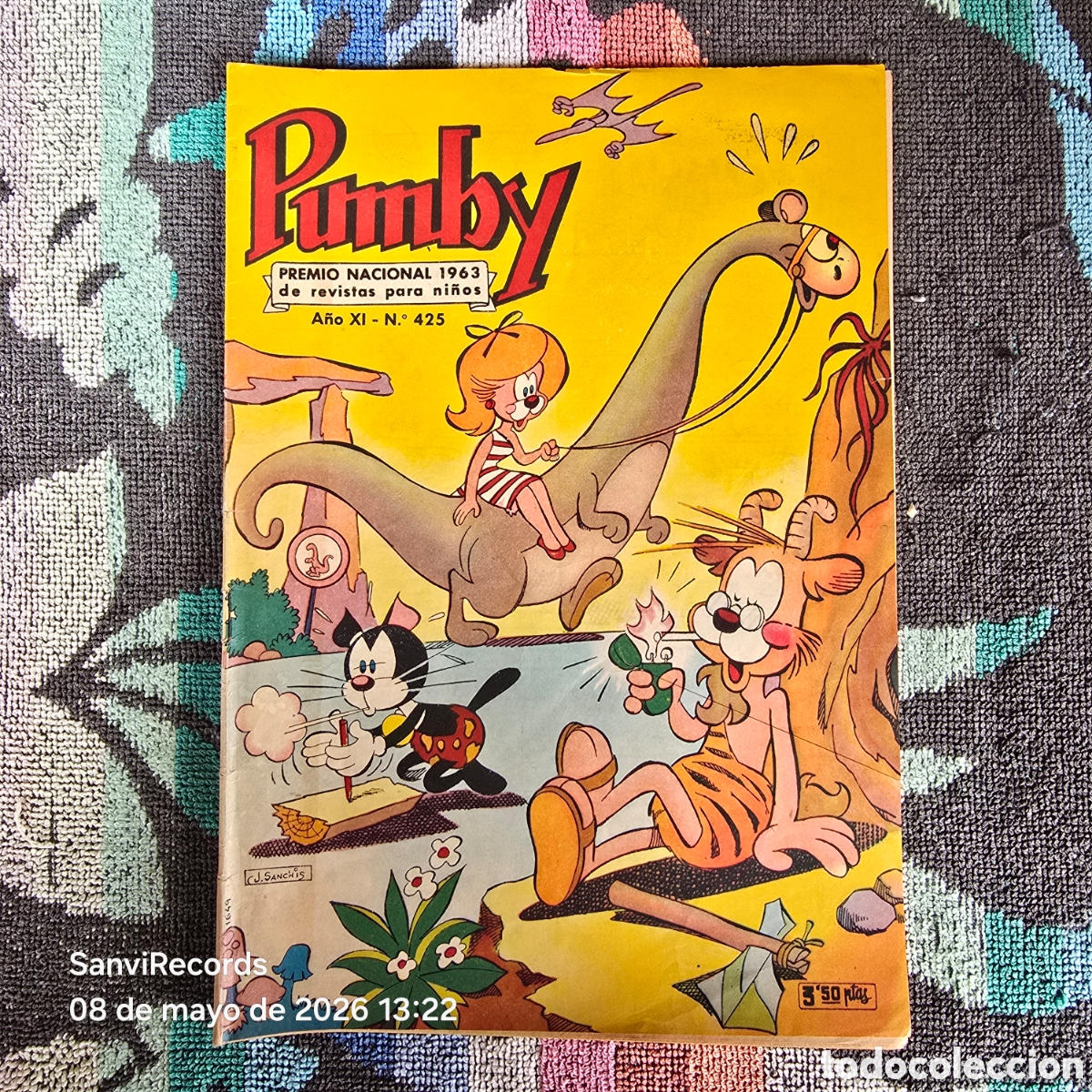 Tebeos: PUMBY, REVISTA INFANTIL 425 (A&Ntilde;O XI) (VALENCIANA)