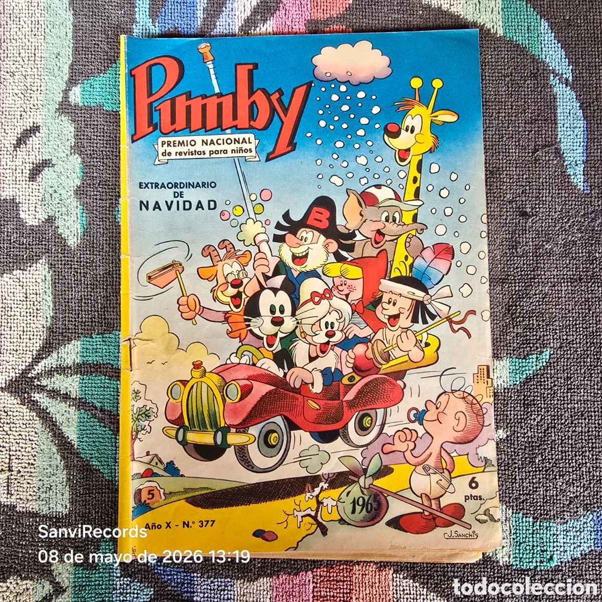 Tebeos: PUMBY, REVISTA INFANTIL 377: EXTRAORDINARIO DE NAVIDAD (A&Ntilde;O X) (VALENCIANA)