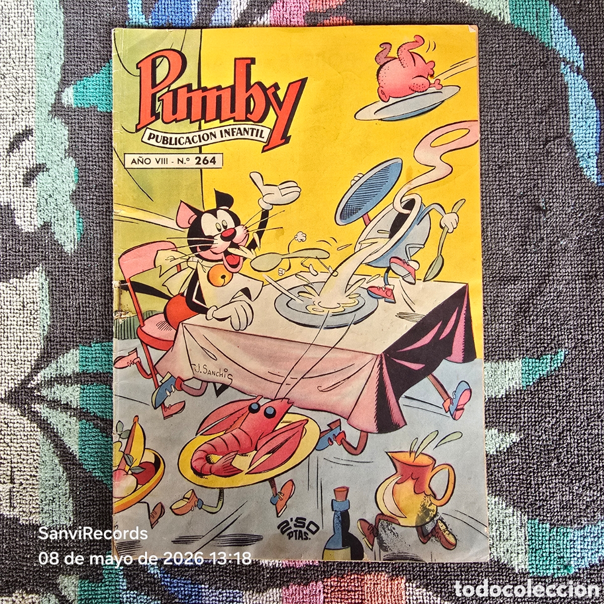 Tebeos: PUMBY, PUBLICACI&Oacute;N INFANTIL 264 (A&Ntilde;O VIII) (VALENCIANA)