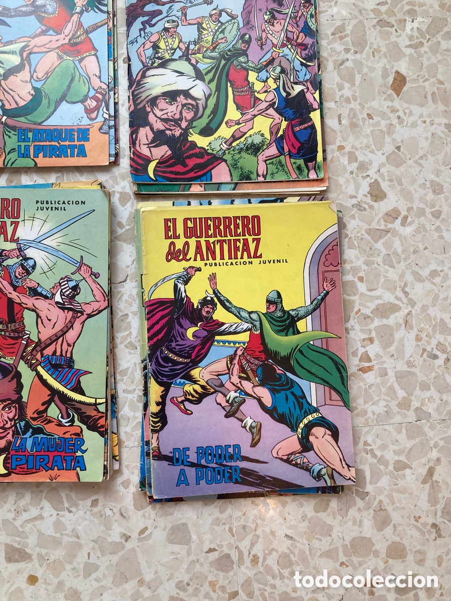 Tebeos: C&oacute;mic Guerrero del Antifaz de los 80 - Foto 3